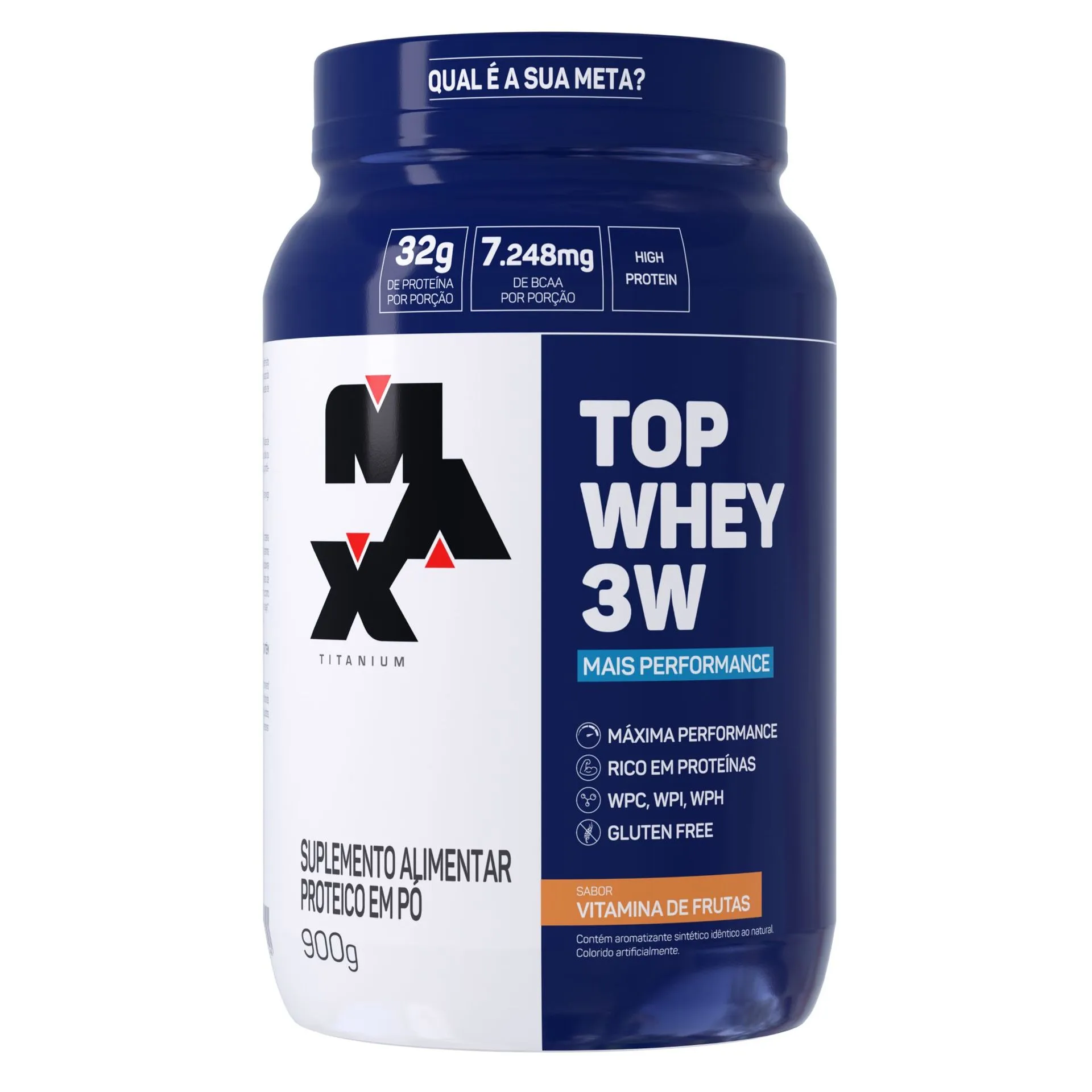Top Whey 3w (900g) Max Titanium 27 Top Whey 3w (900g) Max Titanium - Imagem 5