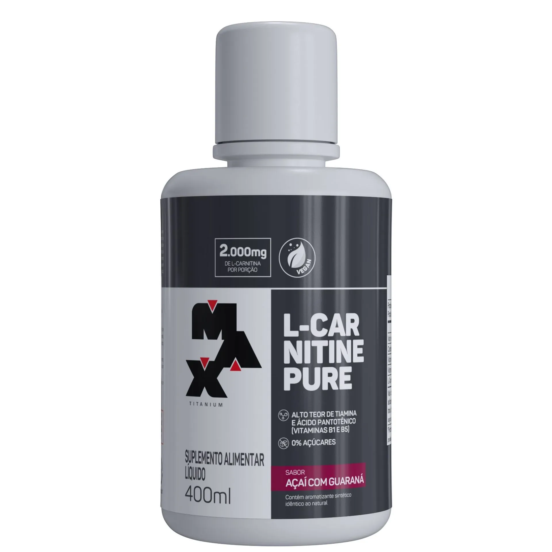 L-Carnitina Pure (400ml) Max Titanium 23 L-Carnitina Pure (400ml) Max Titanium