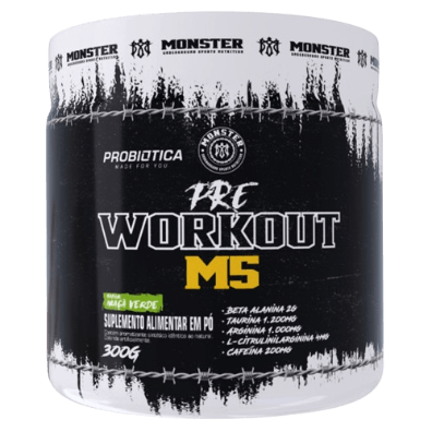 Pré Work Out M5 (300g) Probiótica