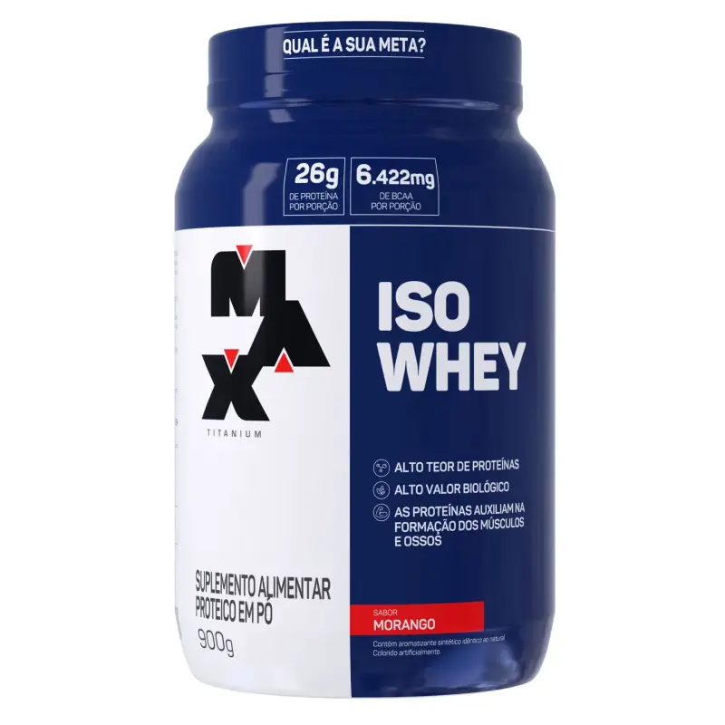 Iso Whey (900g) Max Titanium 24 Iso Whey (900g) Max Titanium - Imagem 2