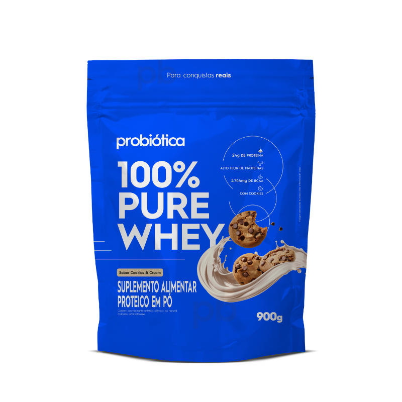 100% Pure Whey (refil-900g) Probiótica