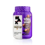 Embalagem do 100% Whey Max Titanium x DR Peanut (900g) Max Titanium - Madrugão Suplementos
