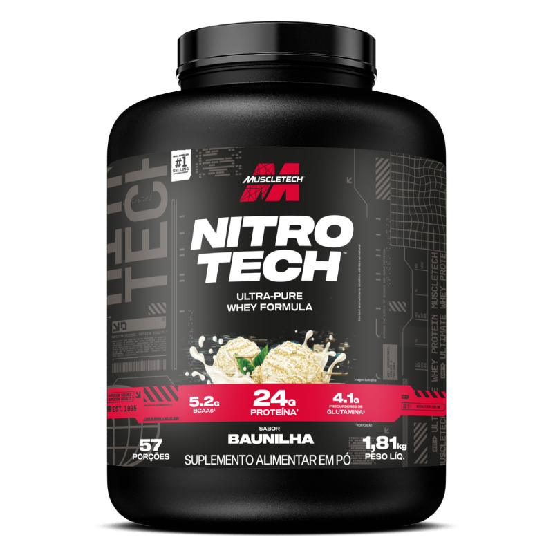 NitroTech Whey (1800g) MuscleTech