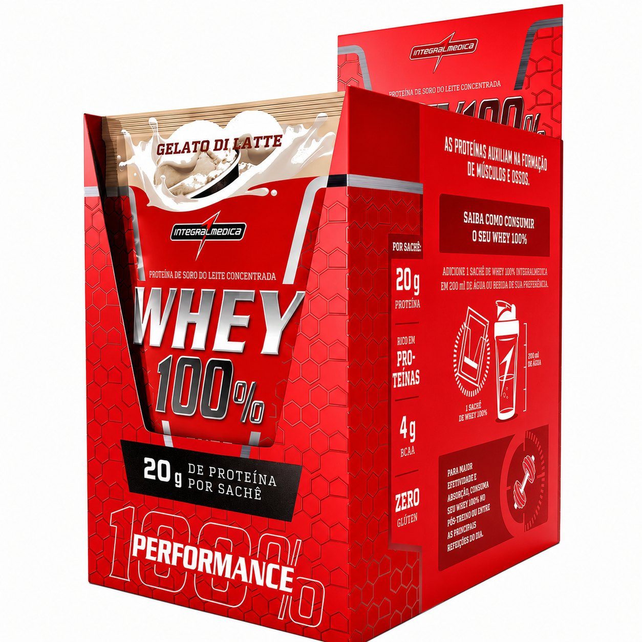 Whey 100% Pure (10Unid-30g) IntegralMedica 88 Whey 100% Pure (10Unid-30g) IntegralMedica