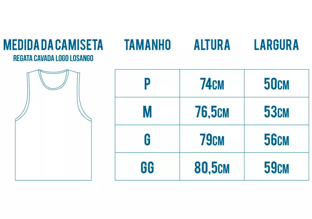 Regata Cavada Logo Losango Madrug o Suplementos