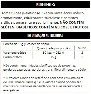 Palatinose (300g) Max Titanium 37 palatinose uva